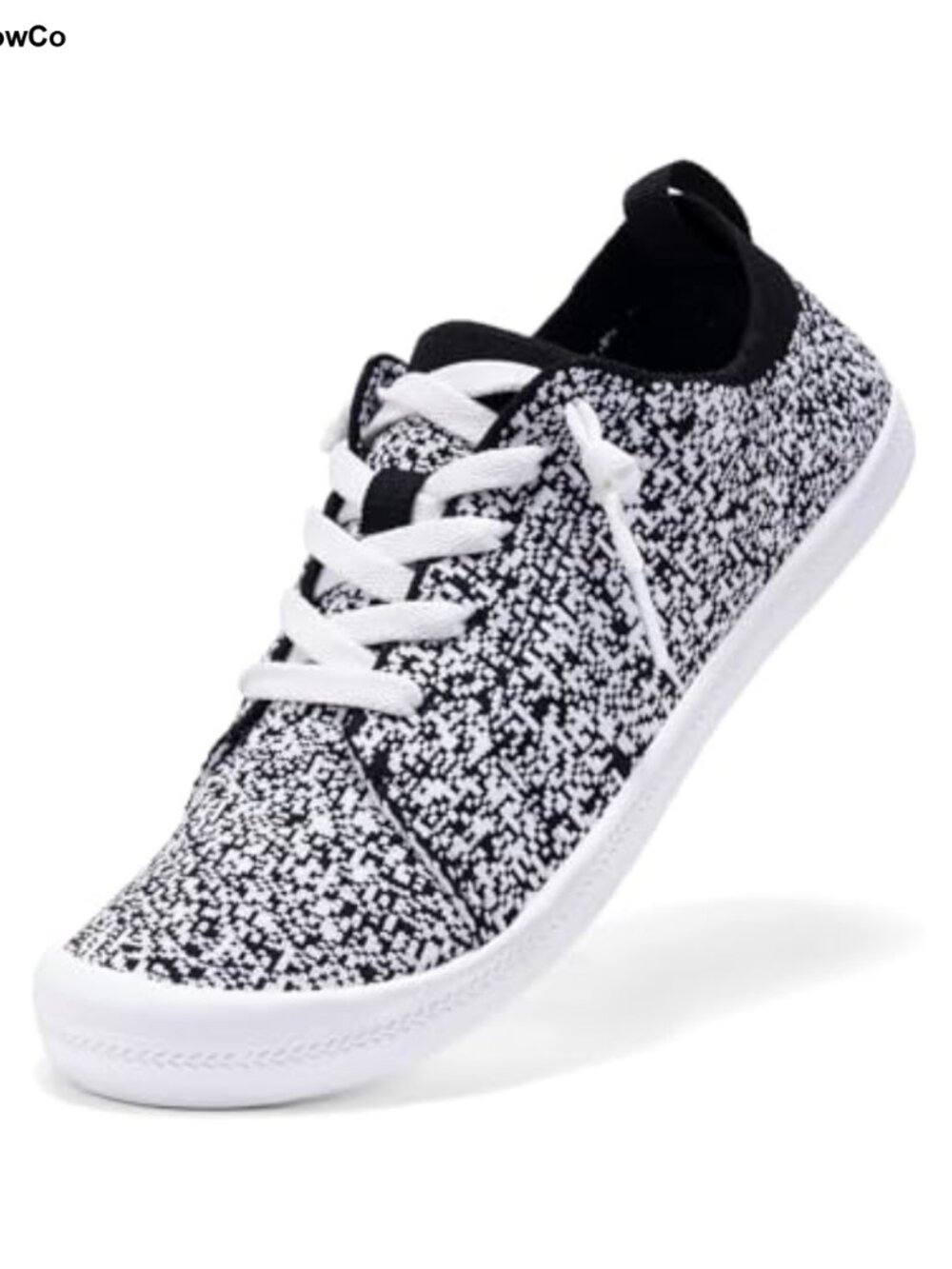 Women's Slip-On Walking Loafers with Arch Support Breathable Knit Mesh